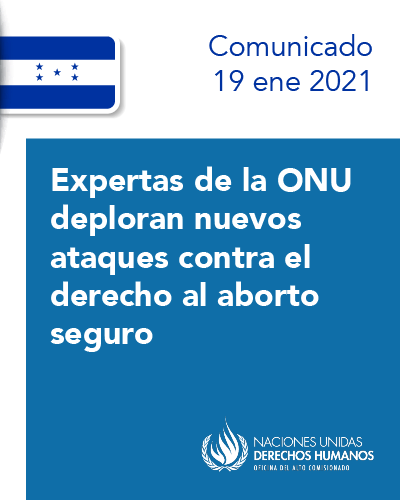 Honduras: Expertas de la ONU deploran nuevos ataques contra el derechos al aborto seguro