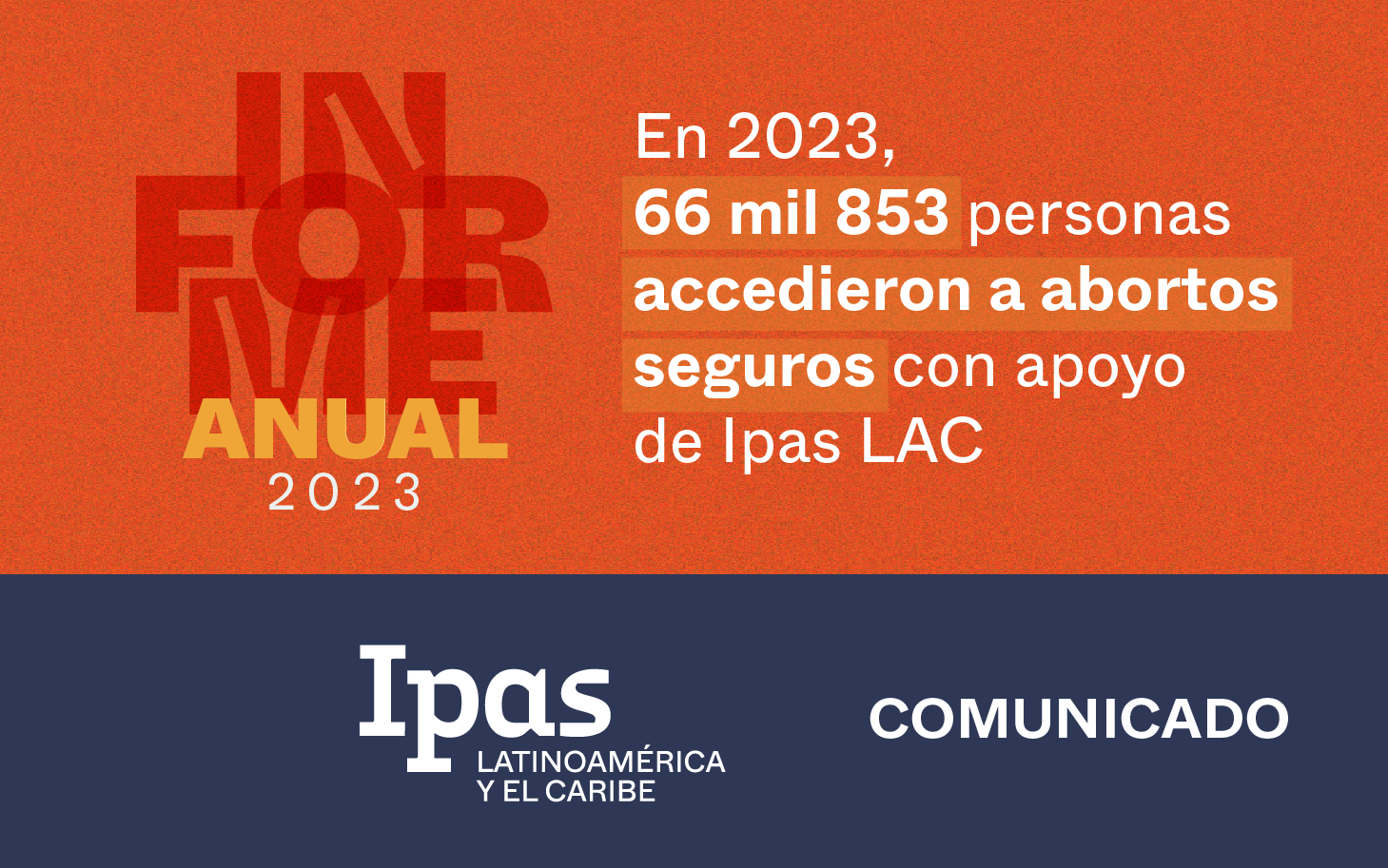 En 2023, 66 mil 853 personas accedieron a abortos seguros con apoyo de Ipas LAC